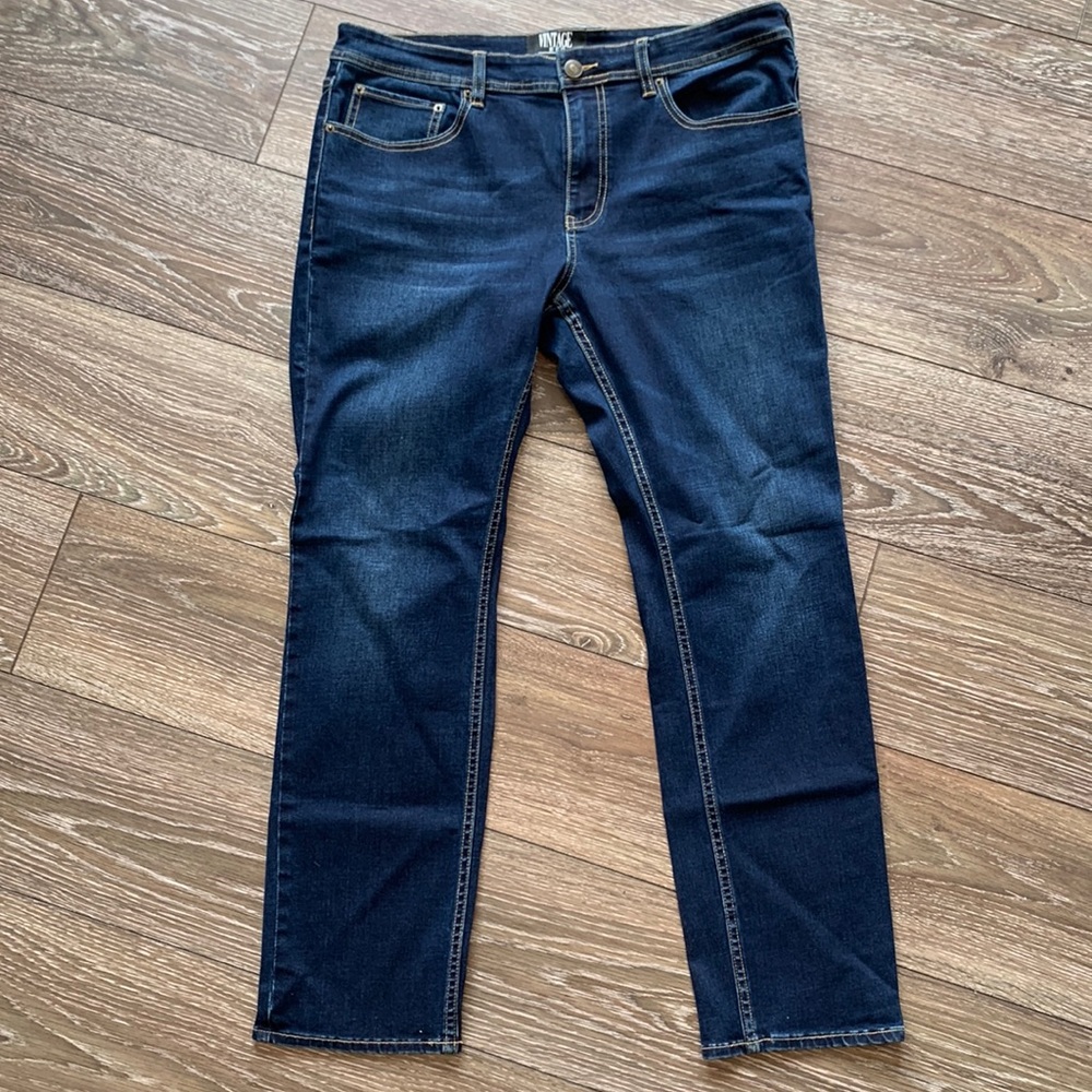 Like New Vintage by EP Straight Leg Blue Jeans size 36x30